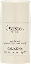 Calvin Klein Obsession Men Dezodorant sztyft 75 ml