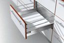 BLUM Tandembox Blum L 550 wysokość D szary 
