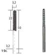 Proxxon Frez do frezarki FEX o fi 3,2mm PRN28757
