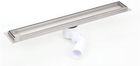 Kesmet Odpływ liniowy 700mm z flanszą do zabudowy płytką 700KF_zab_p stal szczotkowana Kesmet Odpływ liniowy 700mm z flanszą do zabudowy płytką 700KF_zab_p stal szczotkowana