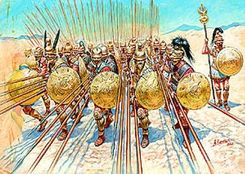 ZVEZDA Macedonian phalanx IVI B.C.