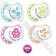 LOVI DYNAMICZNY SILIKONOWY SMOCZEK USPOKAJAJĄCY BASIC 3-6 M X 2 SZT LOVI DYNAMICZNY SILIKONOWY SMOCZEK USPOKAJAJĄCY BASIC 3-6 M X 2 SZT