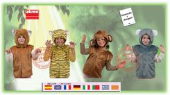 Akros Akros Tematyczne Kostiumy Dżungla + Płyta Cd 66011