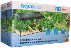 Akwarium MP Aquastar 60 - zestaw - czarny, 