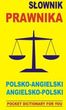 Słownik prawnika polsko angielski angielsko polski