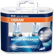 NIGHT BREAKER Plus H4 60/55W DUO OSRAM