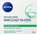 Nivea Visage Matujący Krem nawilżający na dzień do cery mieszanej i tłustej 50 ml