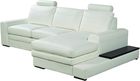 Helvetia Furniture Soleto Narożnik z półką i zagłówkami