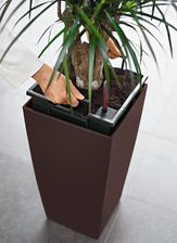Lechuza Donica CUBICO COLOR mocca 22x22x41 