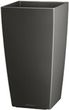Lechuza Donica MINI/MAXI CUBI antracytowa 14x14x26 3-18053