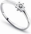 Pierścionek z diamentami [złoto białe 14K] Infinity VERONA 2252W