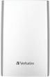 Verbatim Store 'n' Go Portable 500GB 2,5cala USB 3.0 srebrny (53021) Verbatim Store 'n' Go Portable 500GB 2,5cala USB 3.0 srebrny (53021)