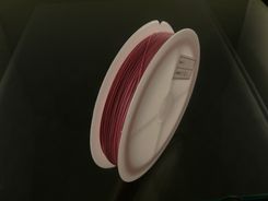 Żyłka jubilerska 0,38mm, 100m - różowa