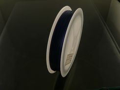 Żyłka jubilerska 0,38mm, 100m - granatowa