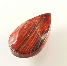 Szkło Weneckie/Lampwork Zawieszki Łza 