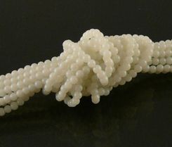 Kwarc Biały Kule 3mm szur 128szt