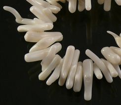 Koral Naturalny Patyczki 18mm 50szt  Biały