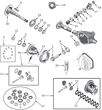 Crown Uszczelniacz Wałka Ataku Zewnętrzny Dana 44 Grand Cherokee Wj 5012847