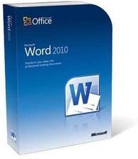 Microsoft Word 2010 32-bit / x64 PL DVD5 (BOX) (059-07644)