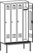 Szafa ubraniowa z ławką 4 x 300 mm Szafa ubraniowa z ławką 4 x 300 mm