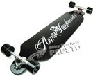 Amok Longboard Typo Black Amok Longboard Typo Black