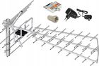 Antena telewizyjna UHF Dipol 44/21-69 Tri Digit ze wzmacniaczem LNA-177
