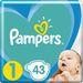  Pampers New Baby-Dry 1 New Born (2-5kg) 43szt.
