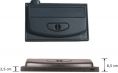 Pokrywa prosta Wromak Classic Light 60 x 30 cm czarna