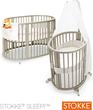 Stokke Łóżeczko Mini+ Średnie Sleepi