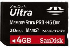 SanDisk Ultra Memory Stick RRO-HG Duo 4GB (SDMSPDH-004G-U46)