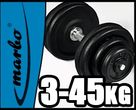Marbo Hantle skręcane na stałe 3-45kg