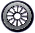 YAK Kółko Attacker 100mm czarne YAK Kółko Attacker 100mm czarne