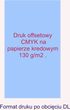 Ulotka DL druk offsetowy CMYK dwustronnie- 20000 szt Ulotka DL druk offsetowy CMYK dwustronnie- 20000 szt
