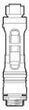 Roca Madalena Mechanizm opróżniający 3/6 l Madalena (a822023000)