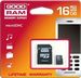 Goodram microSDHC 16GB + MS PRO DUO ADAPTER (USDMSPD16GBNR)