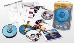 Fellowes - zestaw do etykiet  CD / DVD Neato (55455)