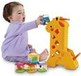 Fisher Price Żyrafa Pełna Klocków 4253