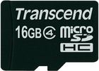 Transcend MicroSDHC 16GB Class 4 (TS16GUSDC4)