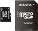 A-DATA microSDHC 8GB Class 10 + SDHC Adapter (AUSDH8GCL10-RA1)