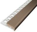 Aspro Listwa schodowa 25x8 ALU surowe dł. 2,5m 1-09477-00-250