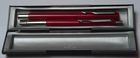 Parker Vector Standard czerwony pióro + długopis + etui