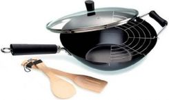 Ken Hom Wok z pokrywą Tao 32 cm