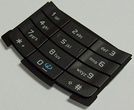 KLAWIATURA NOKIA N80 NUMERYCZNA MATT BLACK KLAWIATURA NOKIA N80 NUMERYCZNA MATT BLACK