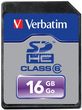 VERBATIM HD VIDEO CARD SDHC 16GB CLASS 6 (44031)