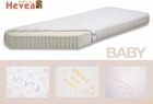 Hevea Materac Dziecięcy Lateksowy Baby Z Pokrowcem 70x140x9 Cm
