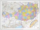 Mapa ścienna Austrii administacyjno-drogowa magnetyczna 1:500 tys. - 120x90 cm Mapa ścienna Austrii administacyjno-drogowa magnetyczna 1:500 tys. - 120x90 cm