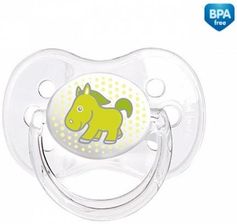 Canpol Babies Smoczek Gryzak Silikonowy 0-6M 