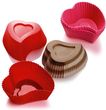 Silicone zone 6 foremek na muffinki serca 8cm 10710-aa