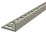 Aspro Listwa wykończeniowa zakończeniowa 8mm PVC kość słoniowa L1 2,5m F-FSK08-L1-250