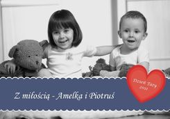 Sweetprint Kartka SERDUSzKO z okazji Dnia 